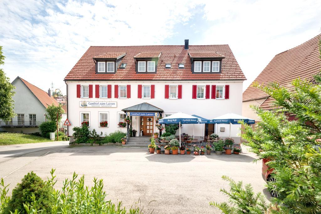 Gasthof Zum Lamm Gomadingen Exteriér fotografie
