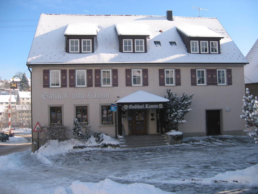 Gasthof Zum Lamm Gomadingen Exteriér fotografie