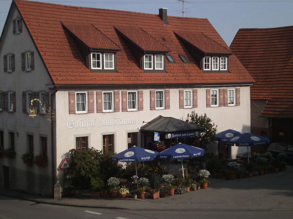 Gasthof Zum Lamm Gomadingen Exteriér fotografie